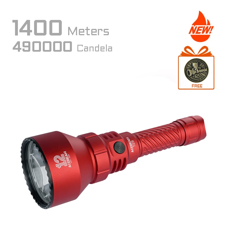 Acebeam T29 Ultra Long Range Hunting Flashlight - Options
