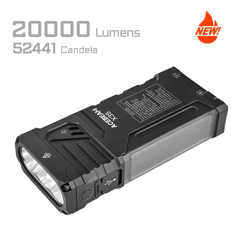 Acebeam X35 20000 Lumen Searching Flashlight