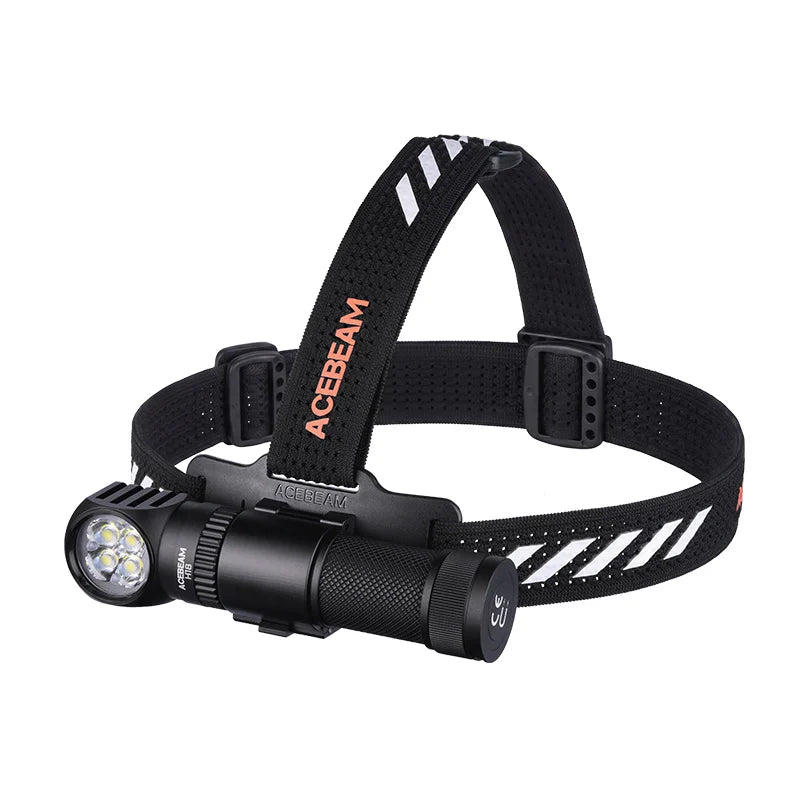 Acebeam H18 2700 Lumens 5000K High CRI Dual-Light Right Angle Headlamp