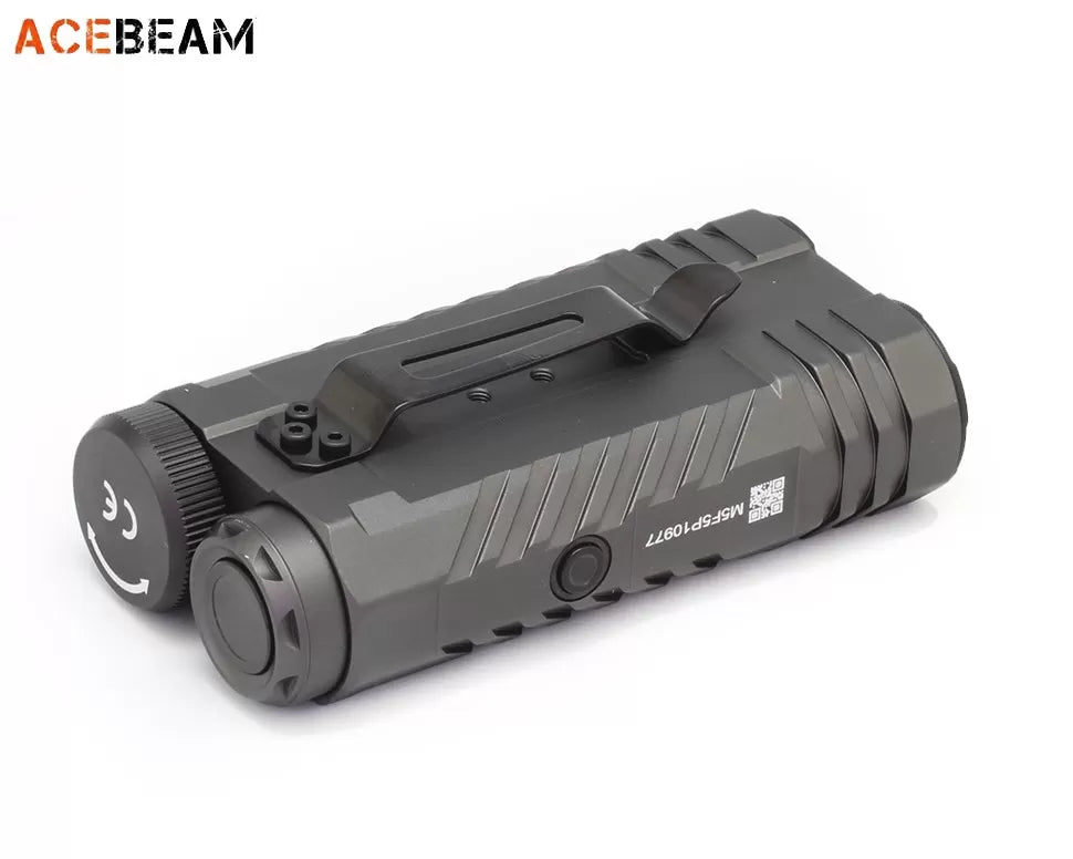 Acebeam Terminator M2-X Dual Head LEP/LED Flashlight - Options
