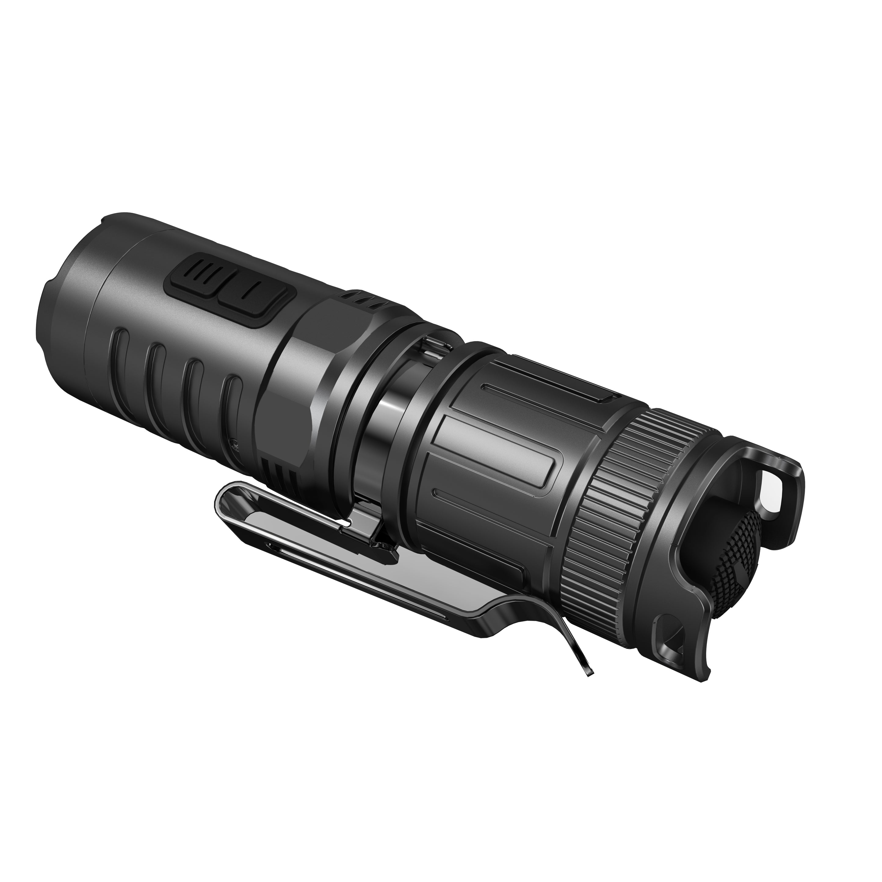 “Klarus XT1C Pro professional helmet-mounted flashlight – Compact high-output tactical light”