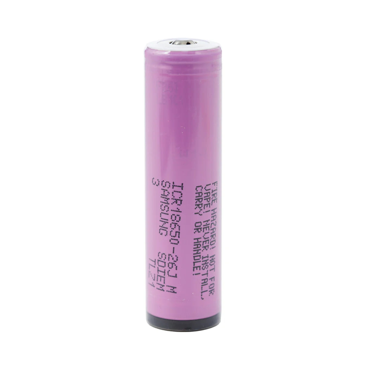 Samsung 26J 18650 2600 mAh Button top protected battery