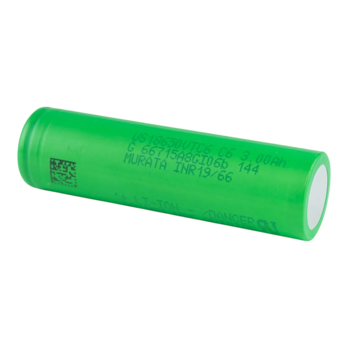 Sony - Murata VTC6 18650 3000MAH 15A-30A Flat Top Rechargeable Battery