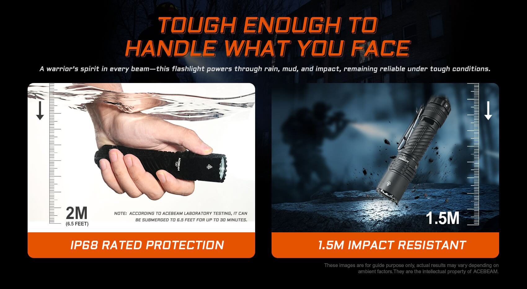 Acebeam T37 Tactical Flashlight
