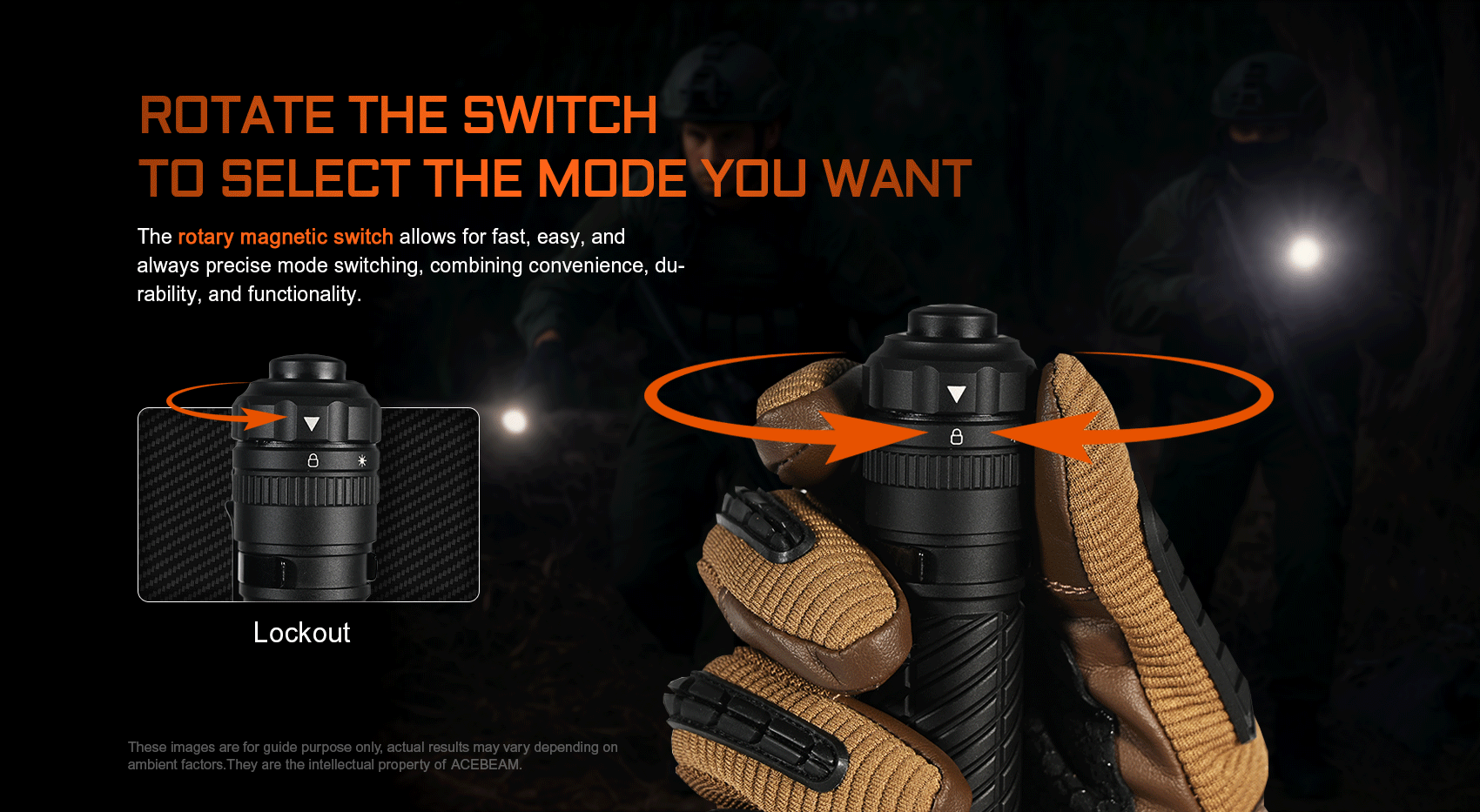 Acebeam T37 Tactical Flashlight