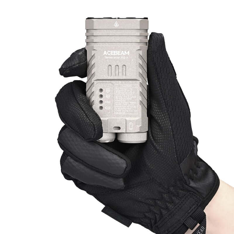 Acebeam Terminator M2-X Dual Head LEP/LED Flashlight