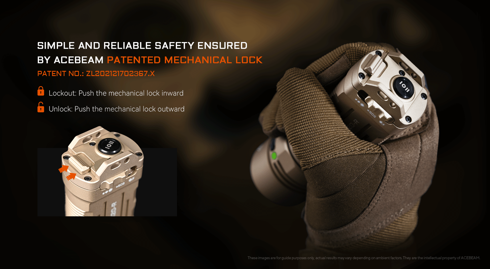 Acebeam X20-R High Output Searchlight with Three Modes