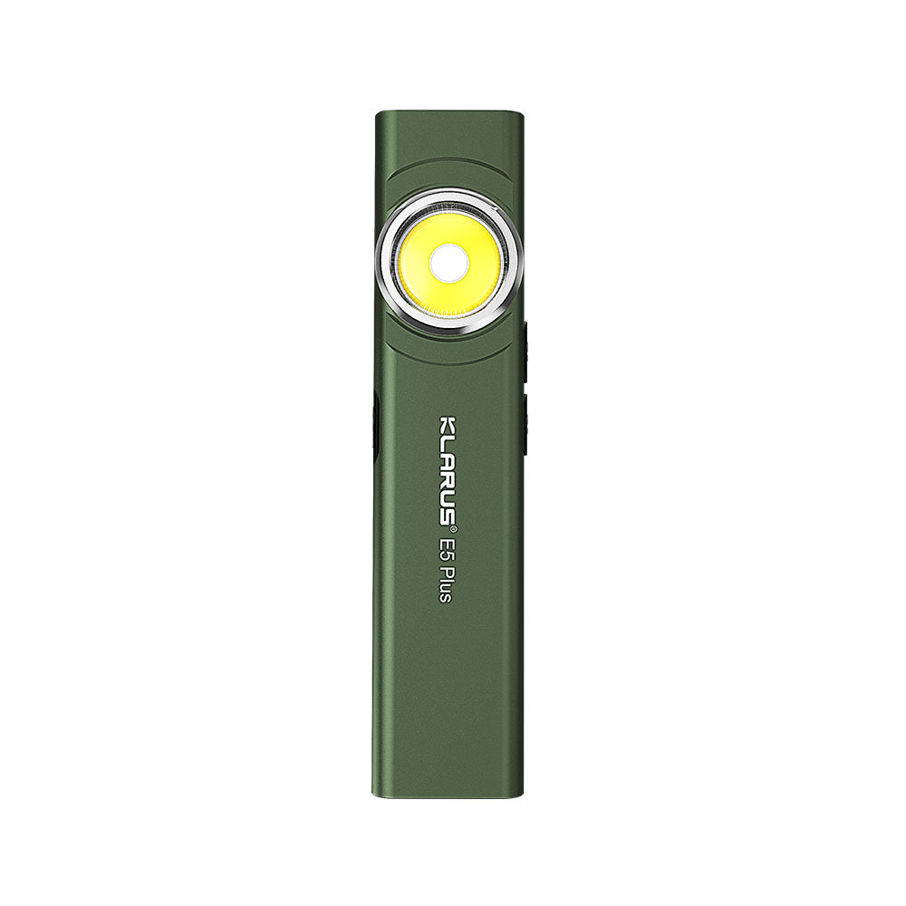 “Klarus E5 Plus ultra-slim tactical EDC flashlight – Compact everyday carry torch”