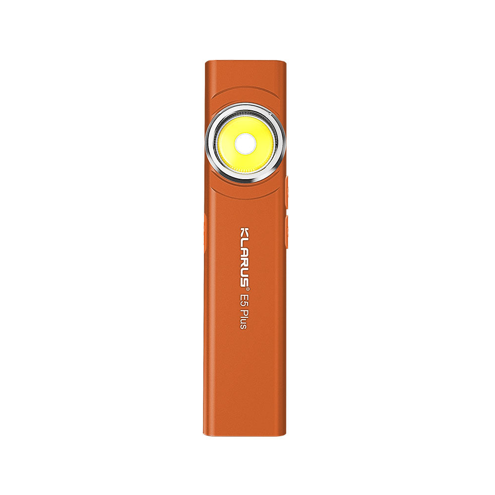 “Klarus E5 Plus ultra-slim tactical EDC flashlight – Compact everyday carry torch”