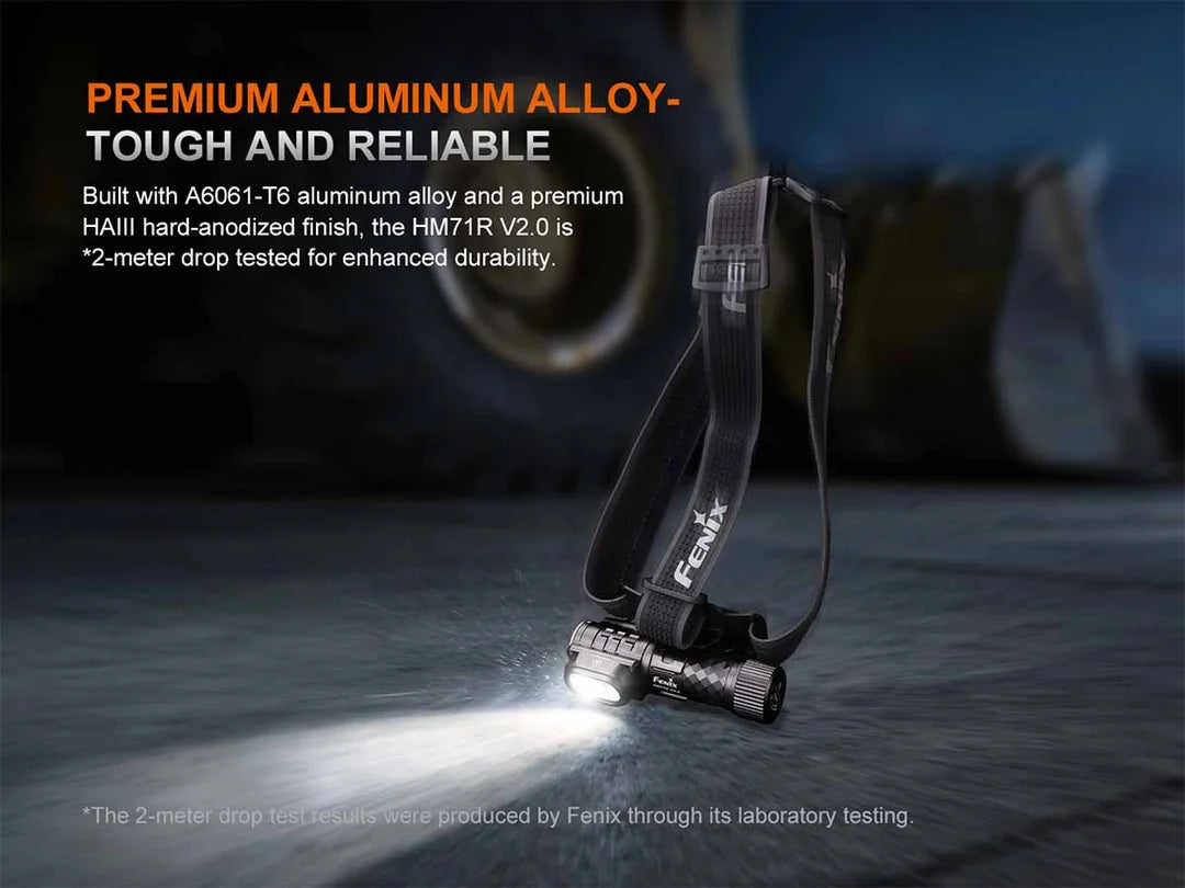 Fenix HM71R V2.0 3500 Lumens Rechargeable Industrial Headlamp