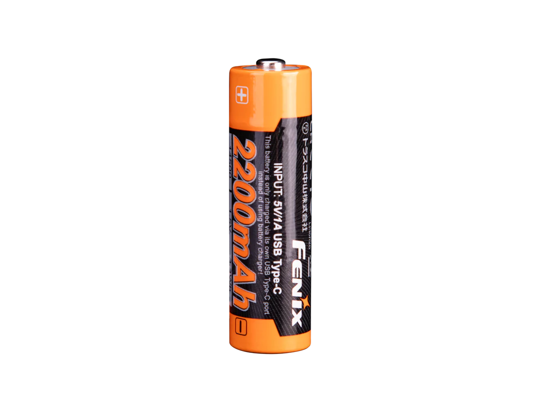 Fenix ARB-L14-2200U Li-ion AA Size USB-C Rechargeable Battery