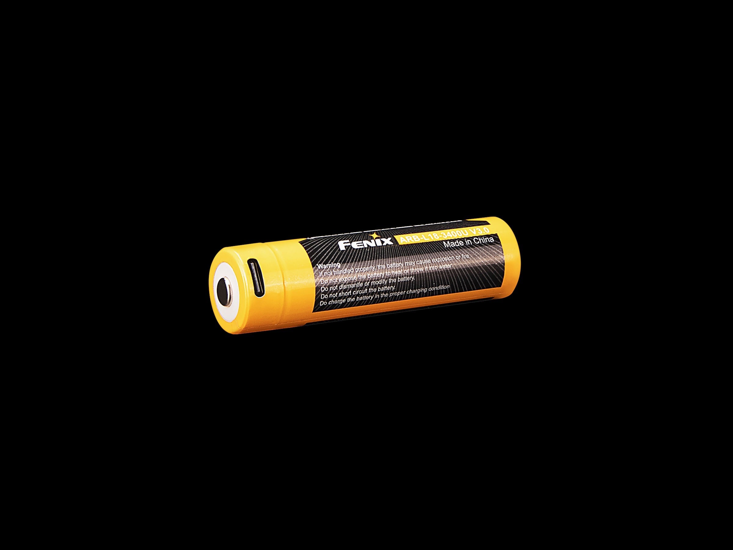 Fenix ARB-L18 3400U V3.0 USB Type C 18650 Li-IOn Rechargeable Battery