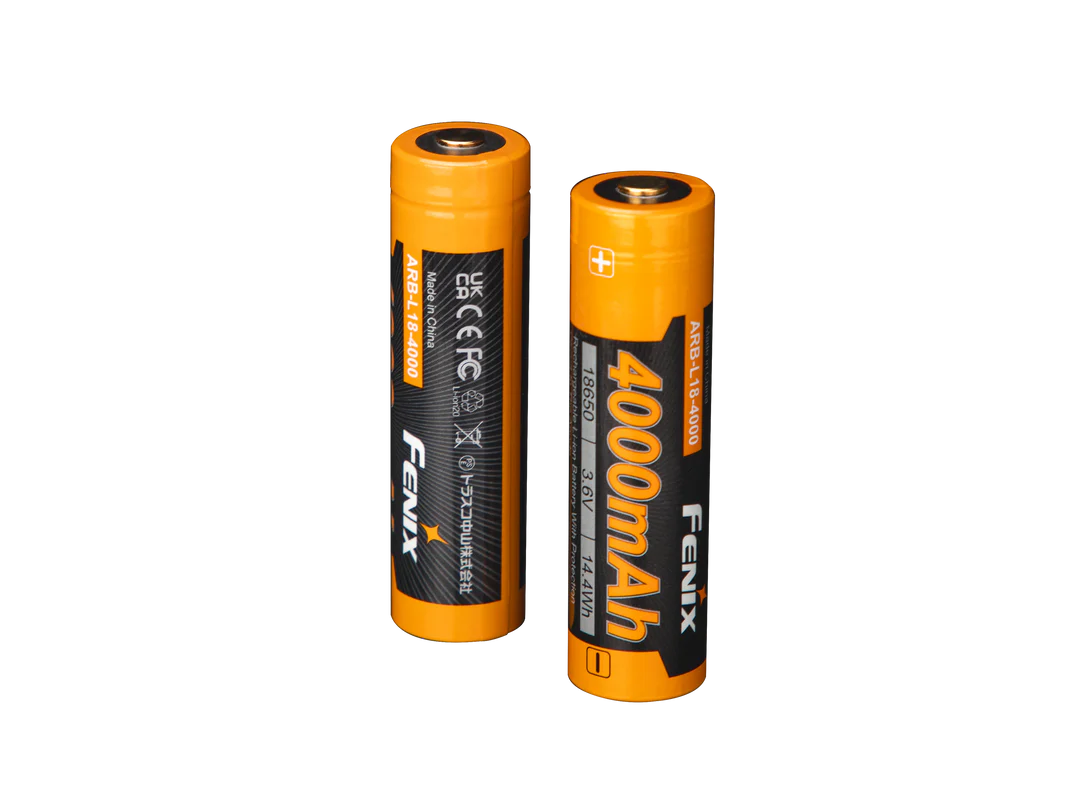 Fenix ARB-L18 4000 High-Capacity 18650 Battery - 4000mAh