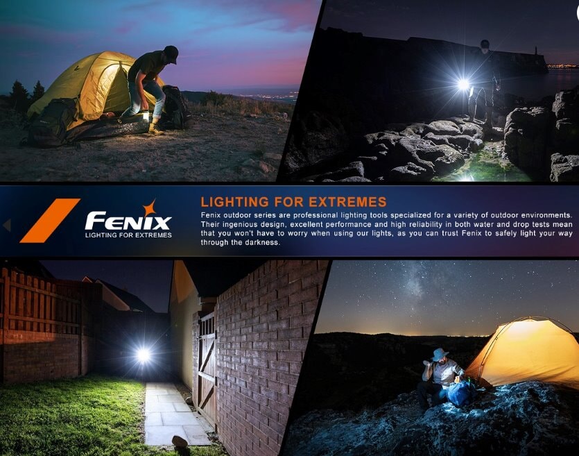 Fenix CL22R Rechargeable Lantern - Options
