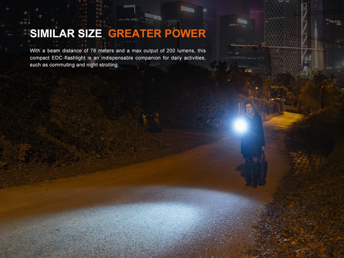 Fenix E12 V3.0 LED Portable EDC Flashlight