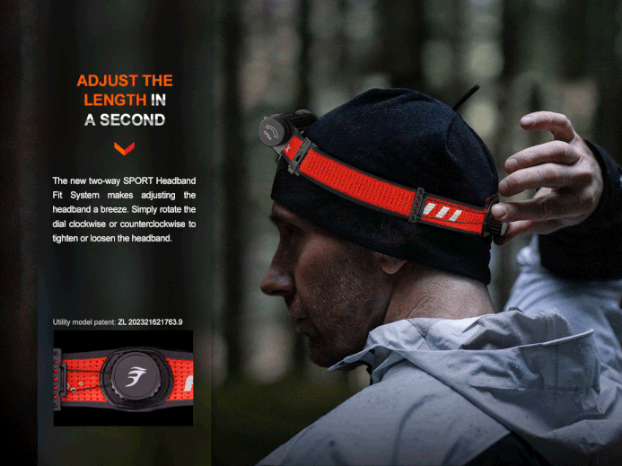 Fenix HM62-T Lightweight Magnesium Trail Running Headlamp
