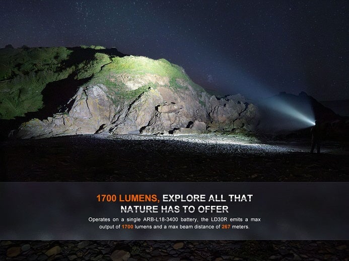 Fenix LD30R High-Performance Outdoor Flashlight
