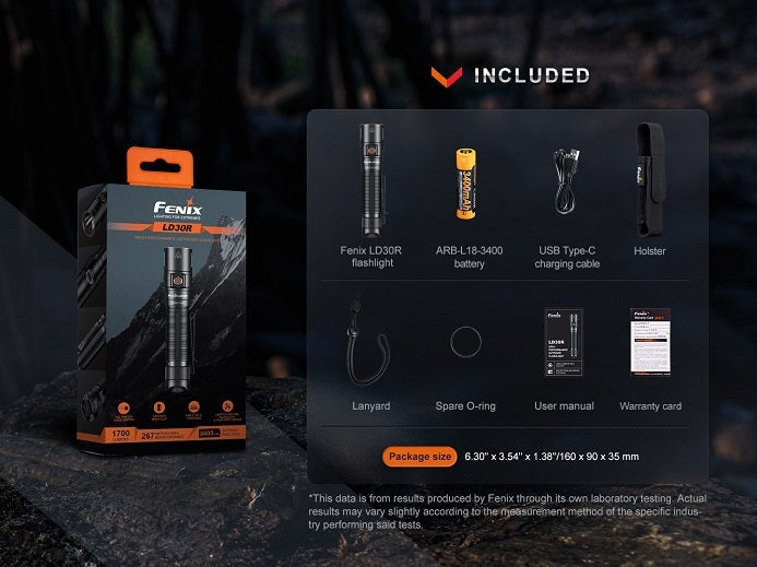 Fenix LD30R High-Performance Outdoor Flashlight