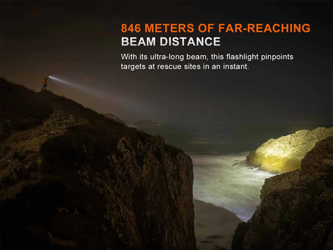 Fenix LR50R V2.0 – 18,000 Lumen High-Output Searchlight with UV & Red Light
