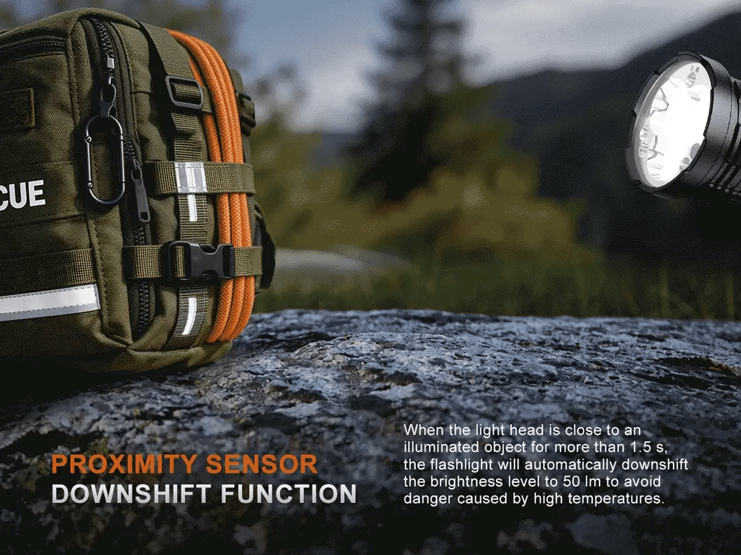 Fenix LR50R V2.0 – 18,000 Lumen High-Output Searchlight with UV & Red Light
