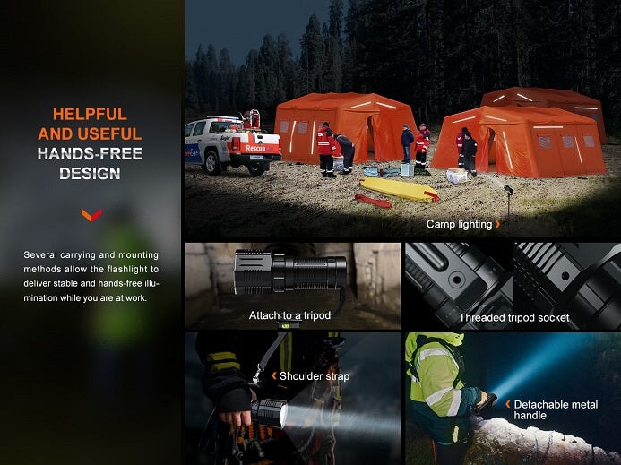 Fenix LR60R 21000 Lumens Rechargeable Flashlight