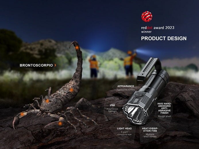 Fenix LR60R 21000 Lumens Rechargeable Flashlight