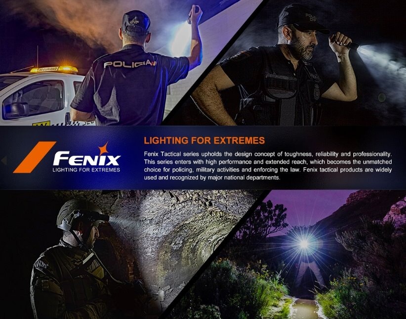 Fenix PD32R Rechargeable Tactical LED Flashlight