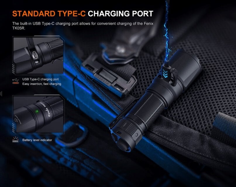 Fenix TK05R Portable Tactical EDC Flashlight
