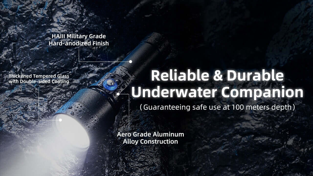 Nitecore DL 30 1100 Lumens Diving Flashlight