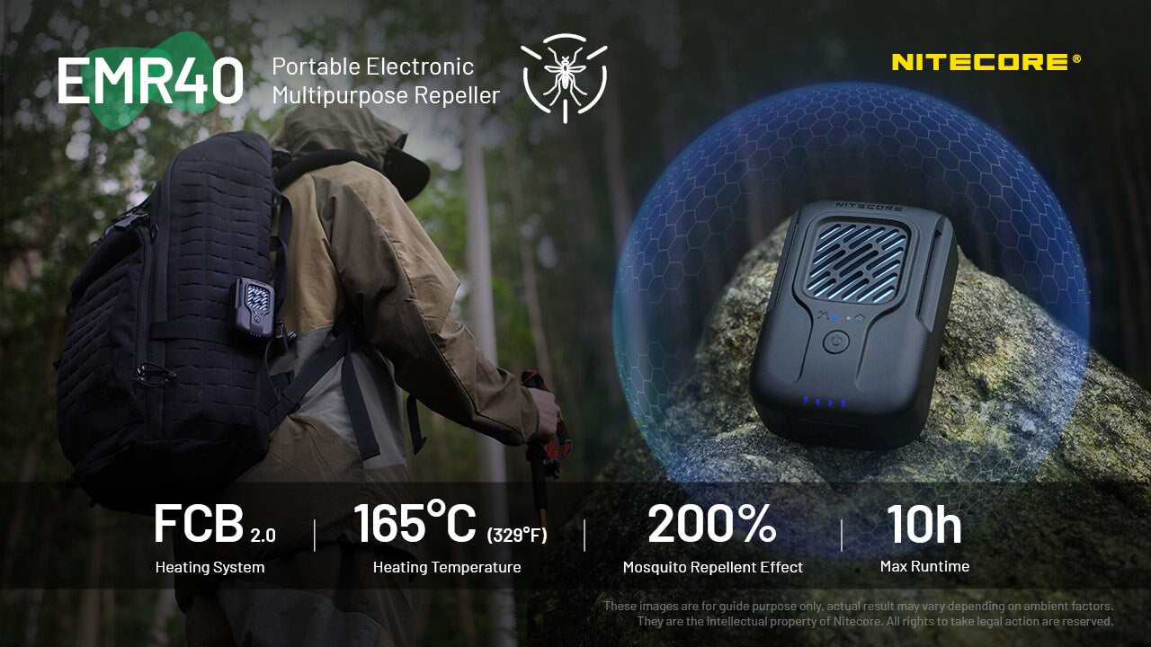 Nitecore EMR40 Mosquito repellent rechargeable diffuser