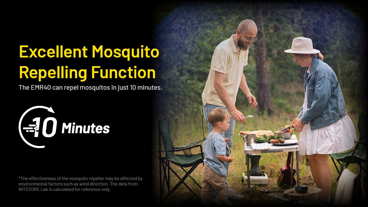Nitecore EMR40 Mosquito repellent rechargeable diffuser
