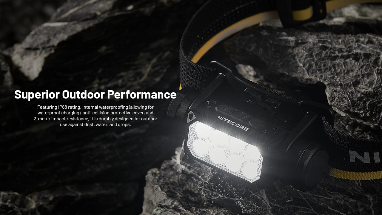 Nitecore HC65 UHE 2000 Lumen USB-C Rechargeable Headlamp