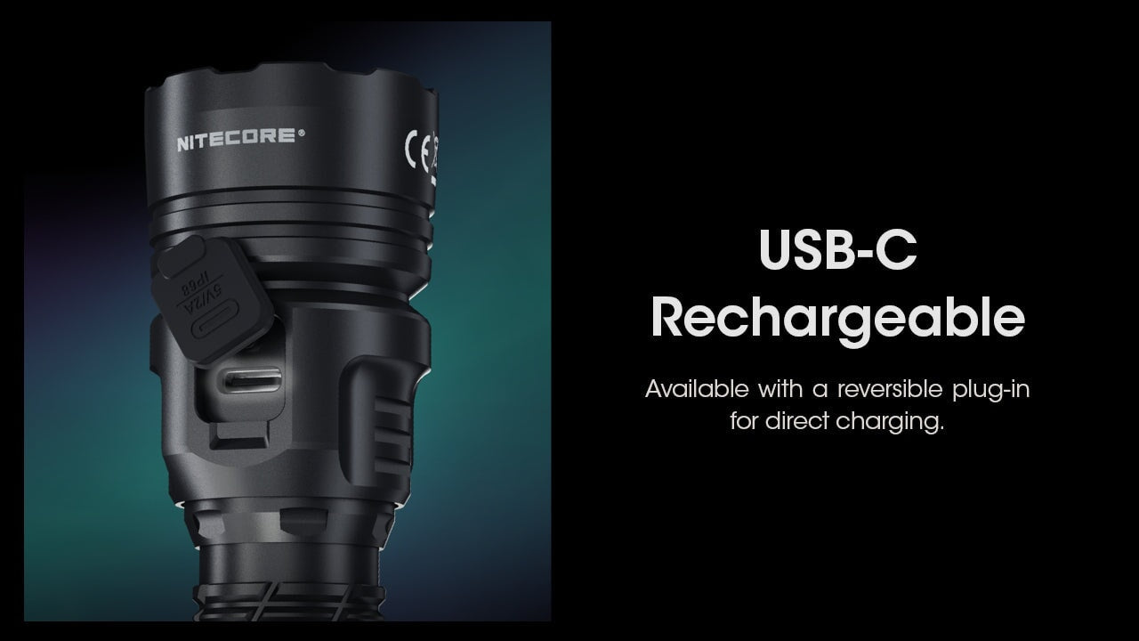 Nitecore MH25 Pro Long range Rechargeable Flashlight - 3300Lumens