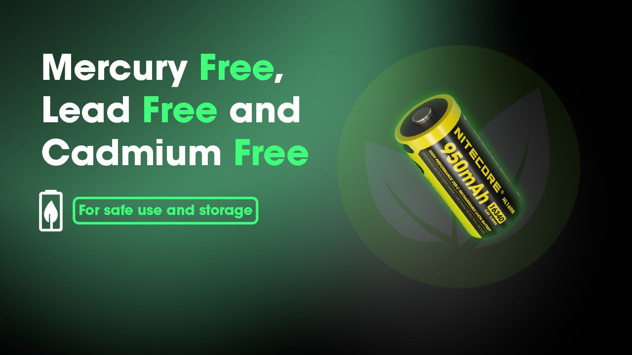 Nitecore NL169R Li-ion Rechargeable Battery