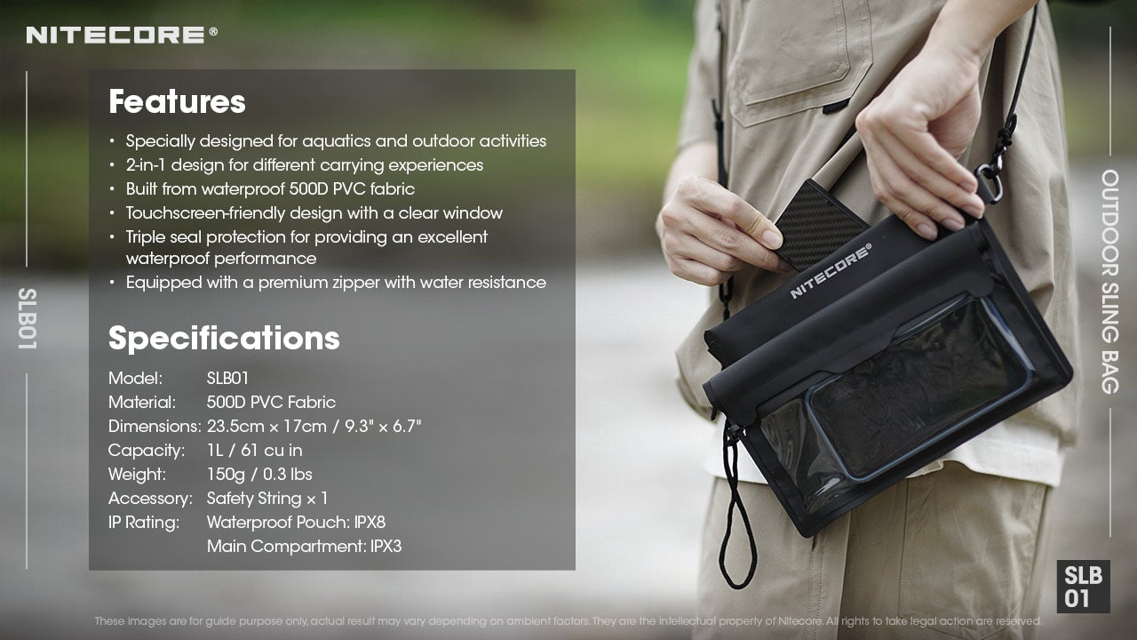 Nitecore SLB01 Outdoor Sling Bag