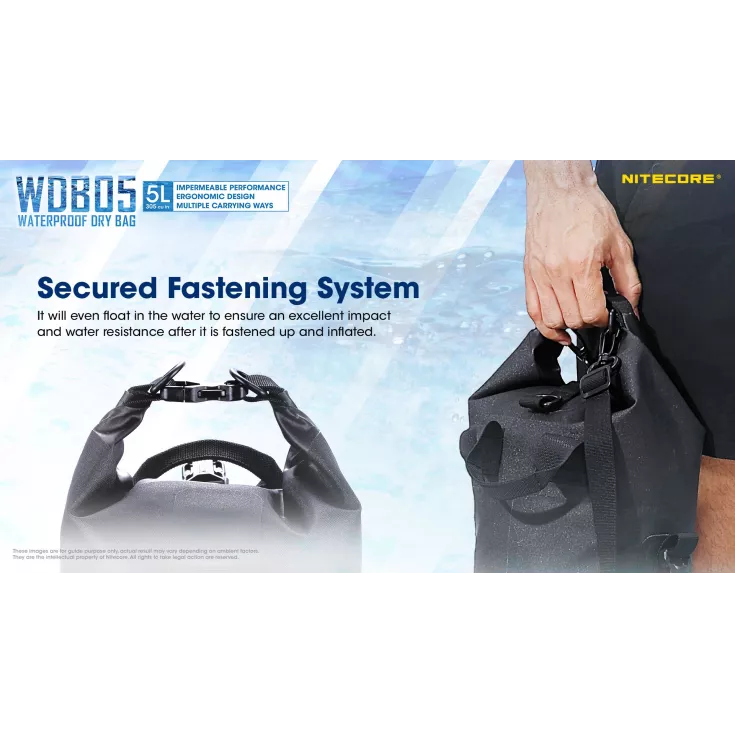 Nitecore WDB05 Waterproof Dry Bag 5L