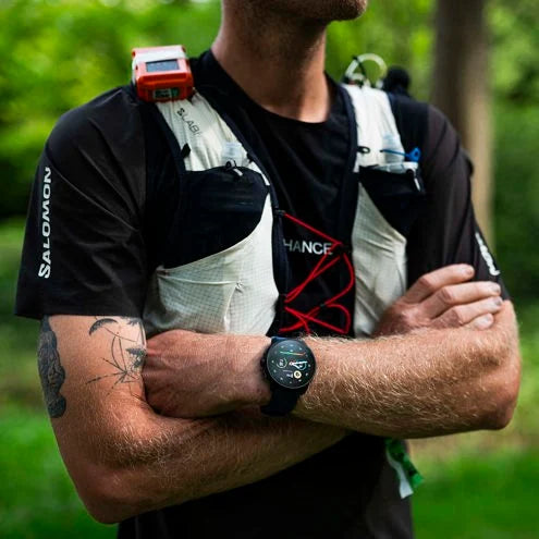 Suunto Race S Sports Watch with GPS tracking, heart rate monitor, and lightweight design for cycling and endurance athletes