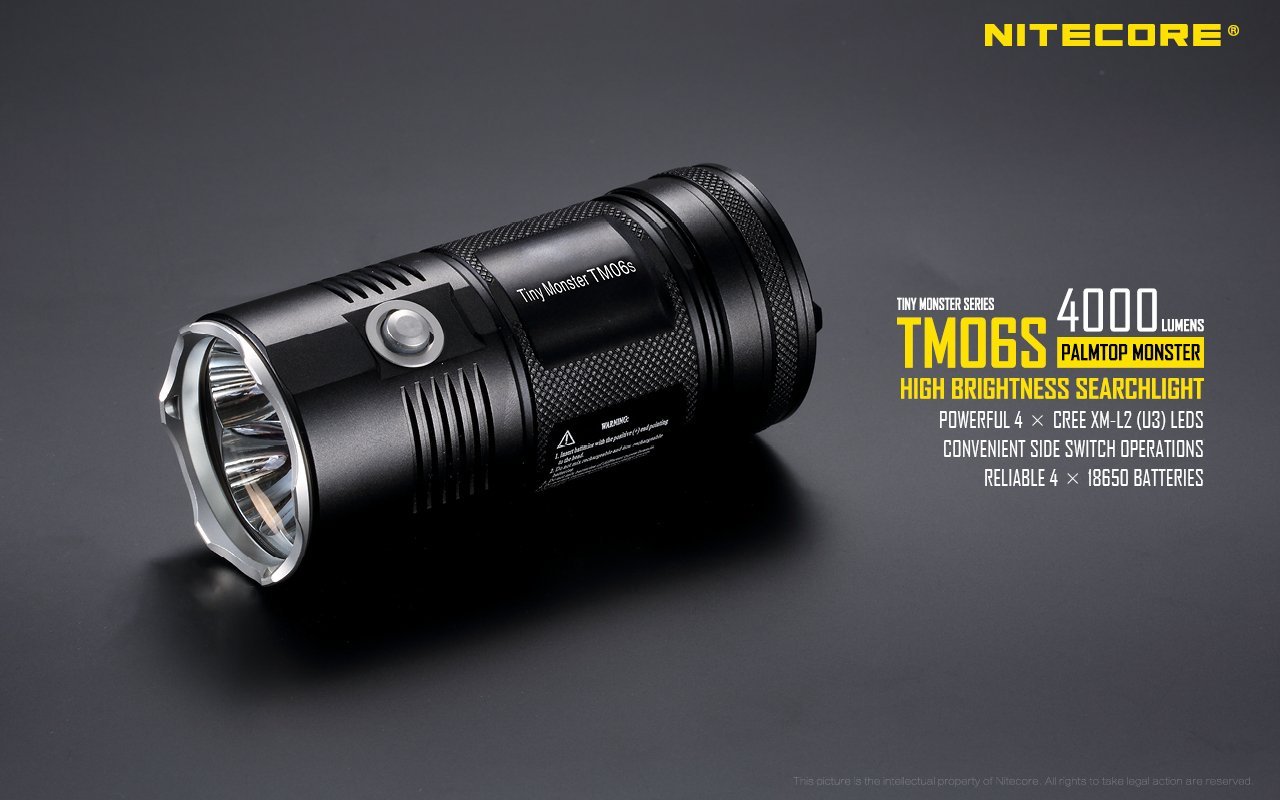 Nitecore TM06S Tiny Monster 4000 Lumens