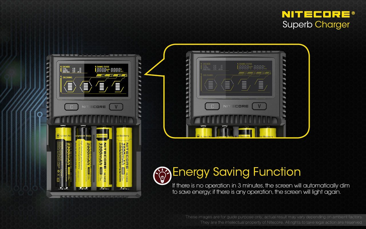 Nitecore SC4 Four-Slot Battery Charger