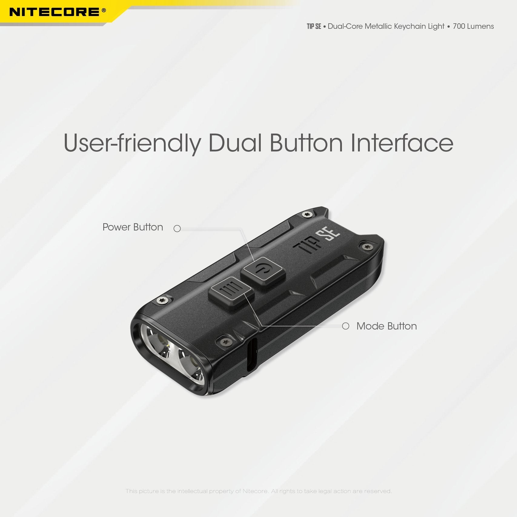 Nitecore TIP SE 700 Lumens Keychain EDC Flashlight