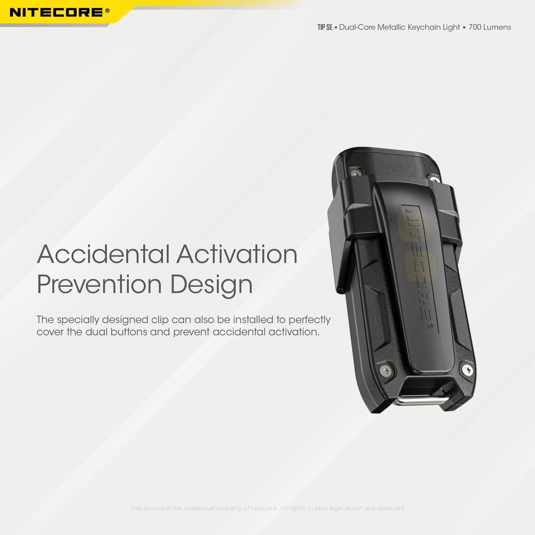 Nitecore TIP SE 700 Lumens Keychain EDC Flashlight
