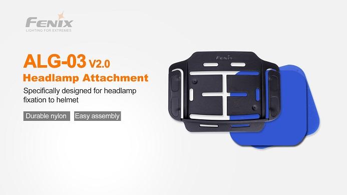 Fenix ALG-03 V2.0 Headlamp Helmet Mount