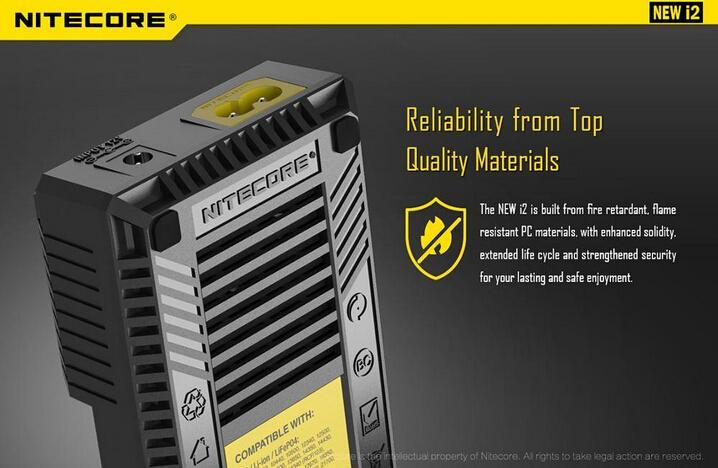 Nitecore New i2 Dual-Slot Battery Charger