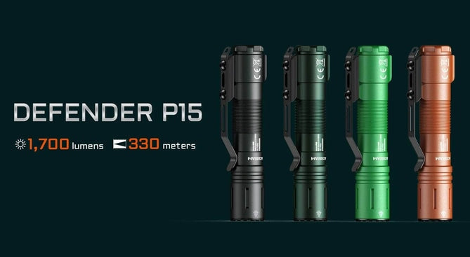 Acebeam P15 Defender Switchable EDC Tactical Flashlight