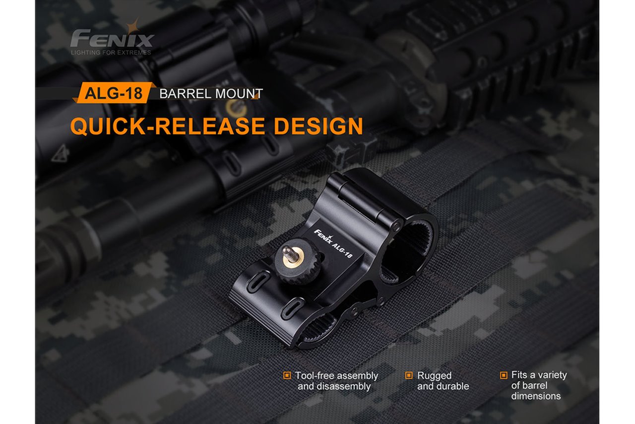 Fenix ALG-18 Flashlight Barrel Mount