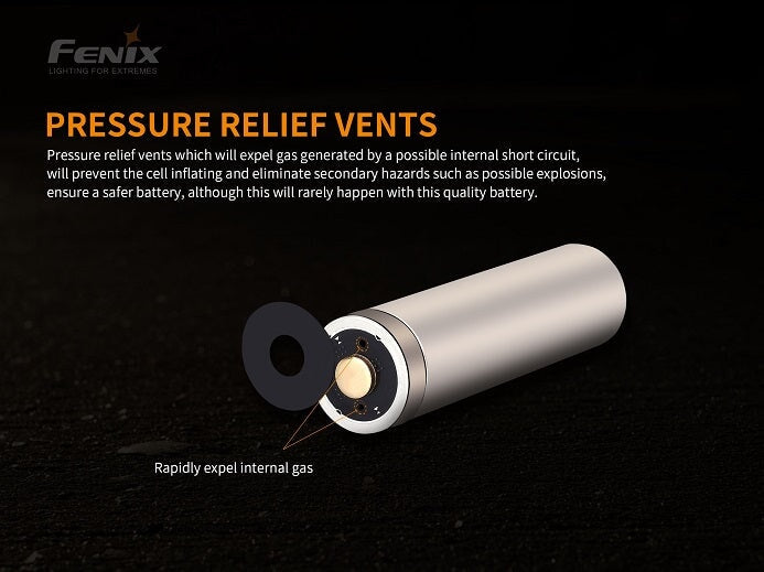 Fenix ARB-L21 4000P - High Draw rechargeable 21700 battery