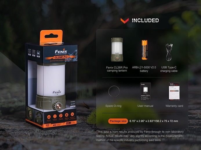 FENIX CL26R PRO Multifunctional portable camping lantern