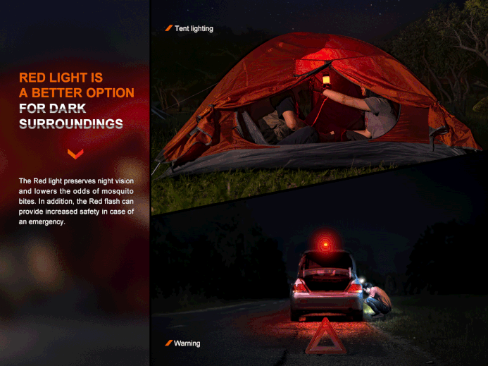 FENIX CL26R PRO Multifunctional portable camping lantern