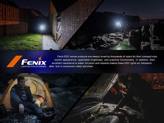 Fenix E03R V2.0 All-Metal Keychain Flashlight