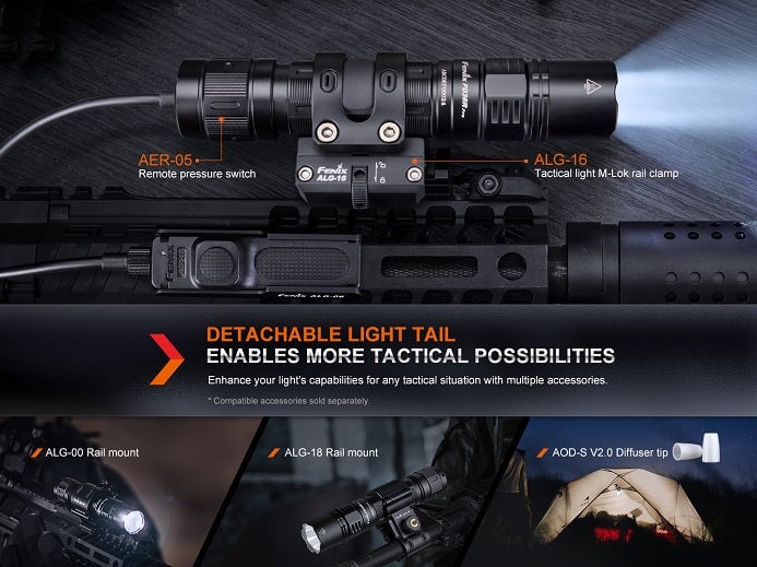 Fenix PD36R Pro Heavy-Duty Rechargeable Tactical Flashlight
